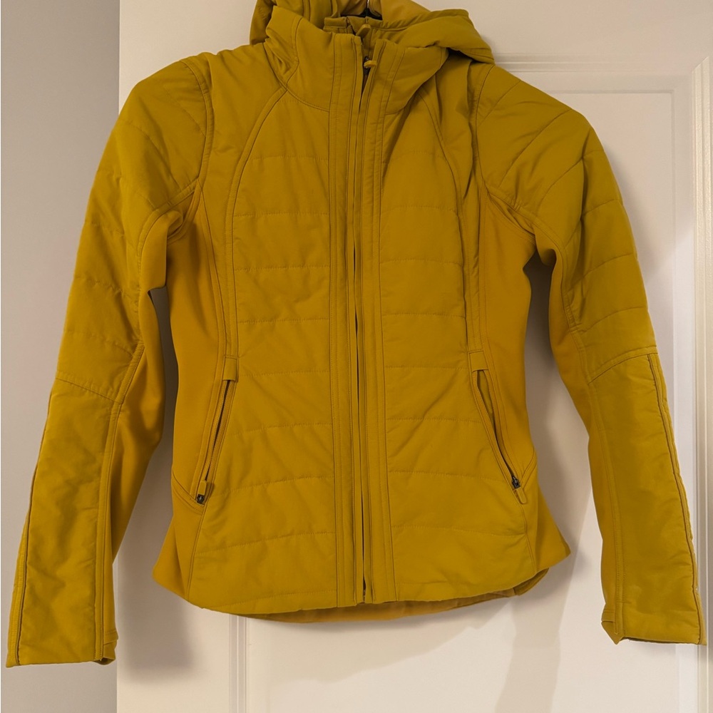 lululemon athletica Yellow Puffer Jacket